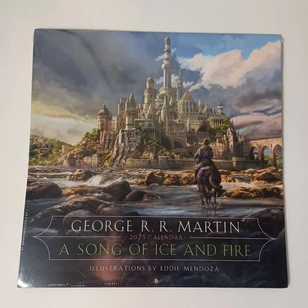 George R.R. Martin NEW A Song of Ice and Fire 2025 Calendar -Sealed